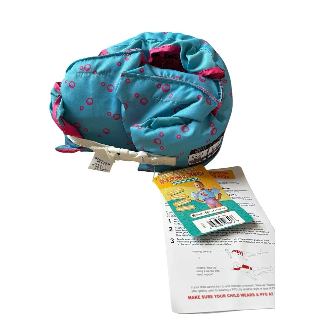 Paddle Pals Nemo US Coast Guard‎ Approved NWT Kids 33-55lbs. Adjustable